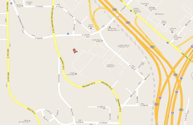 Map 4435 south 134th place